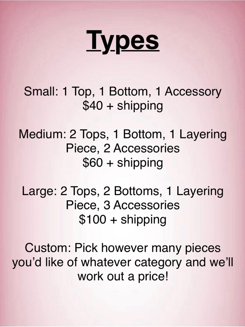 Personalized Style Bundle!! - Picture 2 of 5
